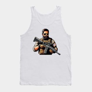 Tactical Man Tank Top